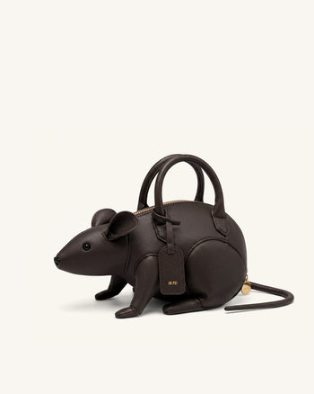 Mia Borsa a mano Mouse - Marrone scuro