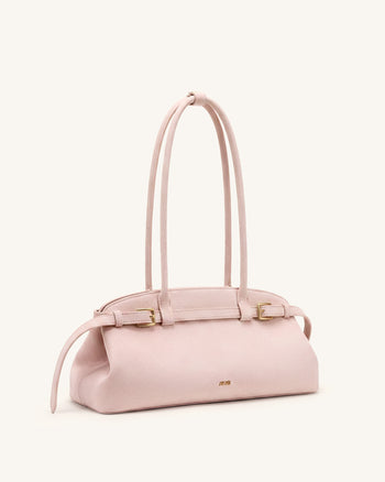 Arden Borsa a spalla East-West con cintura in similpelle scamosciata - Rosa