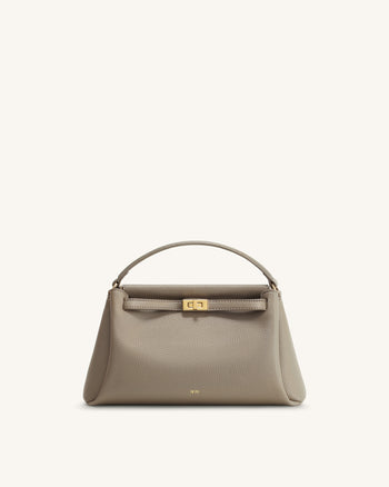 Borsa con manico Carmen - Taupe
