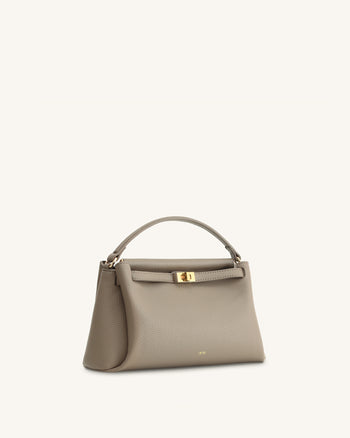 Borsa con manico Carmen - Taupe