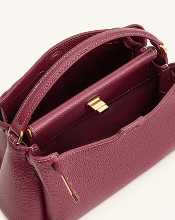 Borsa con manico Carmen - Bordeaux