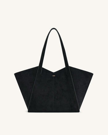 Kiana Borsa Tote a Grande Capacità - Nera