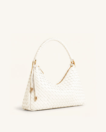 Lorena Borsa a Spalla Intrecciata - Avorio