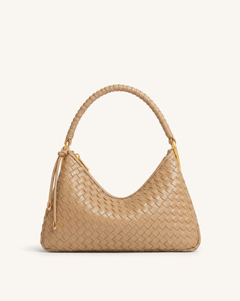 Lorena Borsa a Spalla Intrecciata - Cammello
