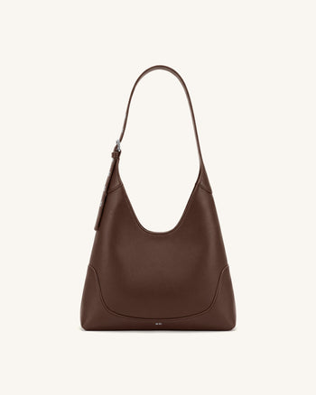 Willow Borsa a spalla hobo morbida - Marrone scuro