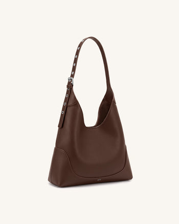 Willow Borsa a spalla hobo morbida - Marrone scuro