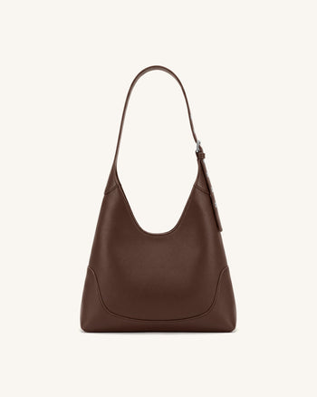 Willow Borsa a spalla hobo morbida - Marrone scuro