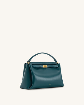 Carmen Borsa a mano - Verde petrolio