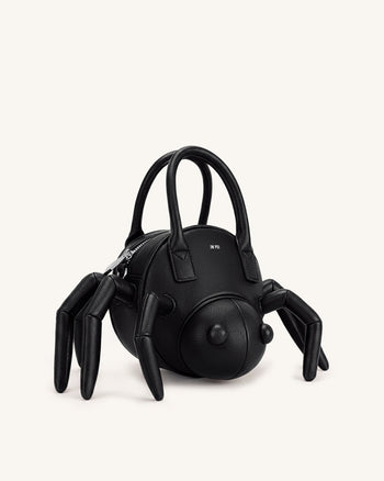 Siena Borsa a mano a forma di ragno - Nero