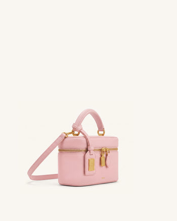 Cleo Borsa a mano a scatola - Rosa