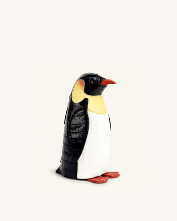 Pia Borsa a Tracolla Pinguino - Nero/Bianco