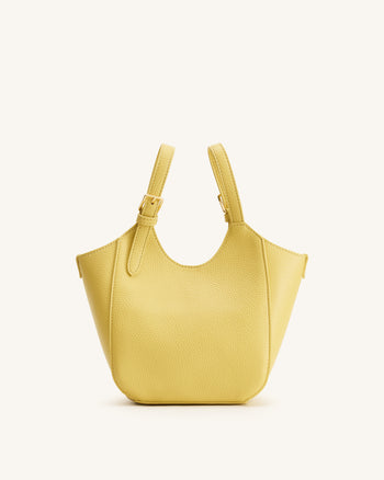 Ines Borsa tote con lucchetto - Giallo