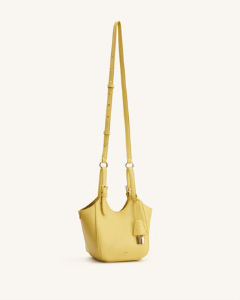 Ines Borsa tote con lucchetto - Giallo