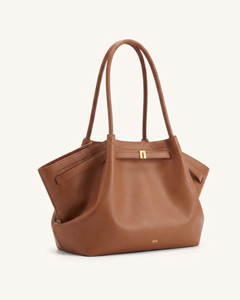 Hana Borsa tote grande - Marrone
