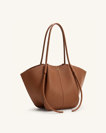 Nala Borsa tote ampia - Marrone giallastro