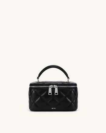 Vivienne Borsa a mano trapuntata Vanity - Nero