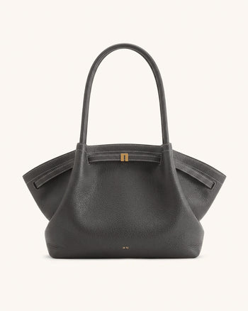 Hana Borsa tote grande - Grigio scuro