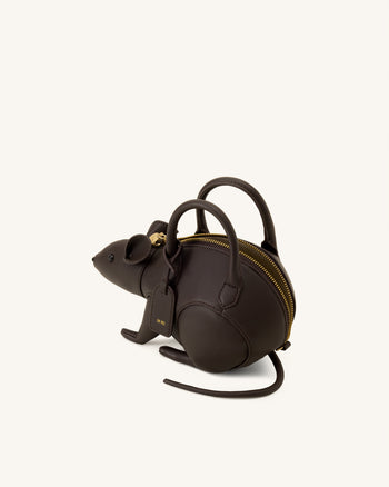 Mia Borsa a mano Mouse - Marrone scuro