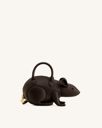 Mia Borsa a mano Mouse - Marrone scuro