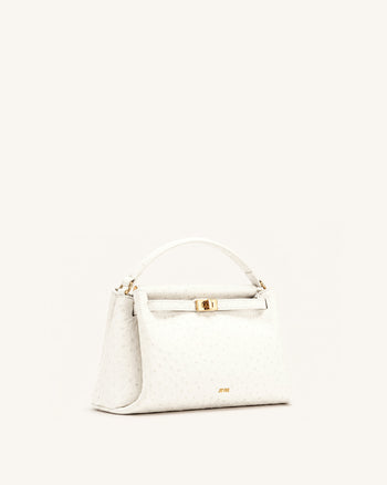 Carmen Borsa a mano - Bianco latte