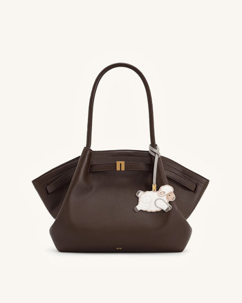 Charm per borsa pecorella - Bianco