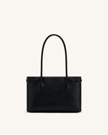 Camille Borsa tote con cinturino e fibbia - Nero