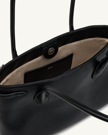 Camille Borsa tote con cinturino e fibbia - Nero