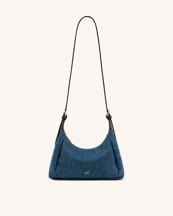 Velora Borsa a spalla in denim - Denim blu
