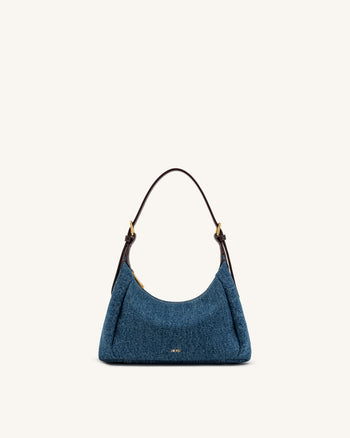Velora Borsa a spalla in denim - Denim blu