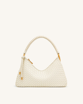 Lorena Borsa a Spalla Intrecciata - Avorio