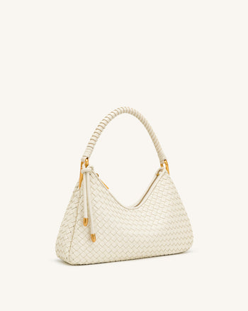 Lorena Borsa a Spalla Intrecciata - Avorio