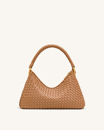 Lorena Borsa a Spalla Intrecciata - Cammello