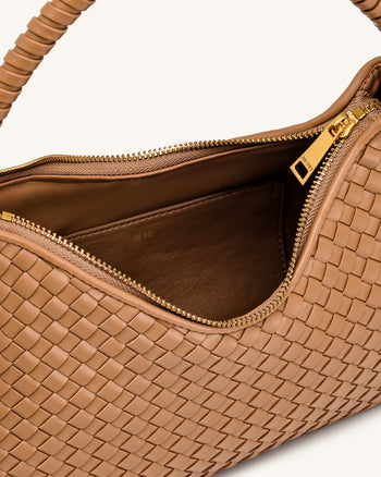 Lorena Borsa a Spalla Intrecciata - Cammello