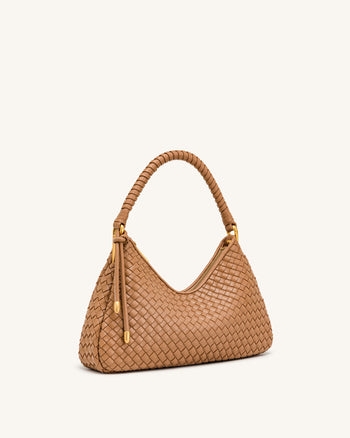 Lorena Borsa a Spalla Intrecciata - Cammello
