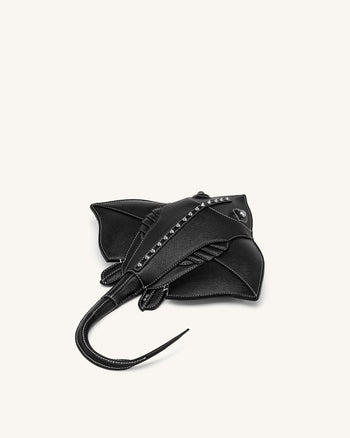 Odelle Borsa a tracolla a forma di manta - Nero