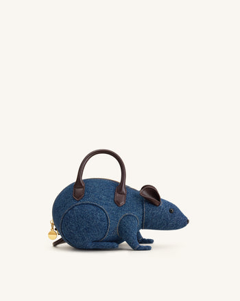 Mia Borsa a mano Mouse - Denim blu