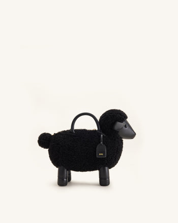 Luna Borsa a mano Sheep - Nero