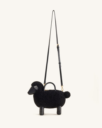 Luna Borsa a mano Sheep - Nero
