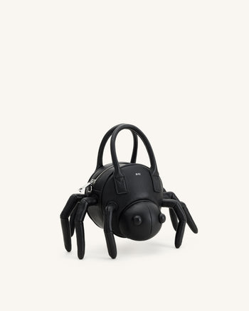 Siena Borsa a mano a forma di ragno - Nero
