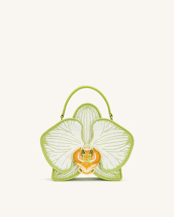 Borsa a mano Flora Orchid - Verde chiaro
