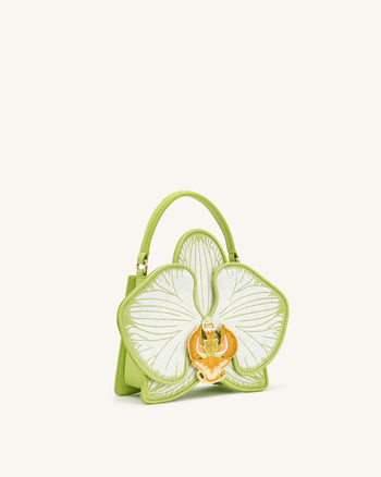 Borsa a mano Flora Orchid - Verde chiaro