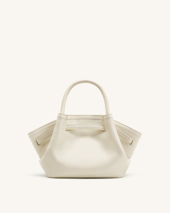 Hana Mini borsa tote - Bianco sporco