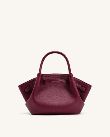 Hana Mini borsa tote - Bordeaux