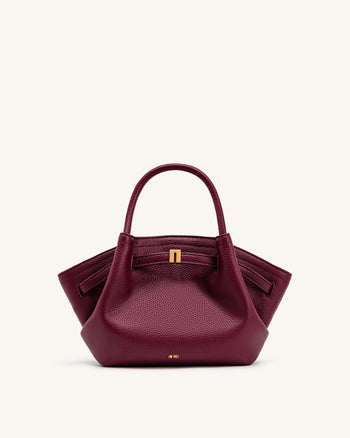 Hana Mini borsa tote - Bordeaux