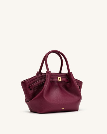 Hana Mini borsa tote - Bordeaux
