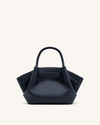Hana Mini borsa tote - Blu Navy