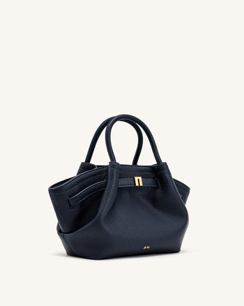 Hana Mini borsa tote - Blu Navy