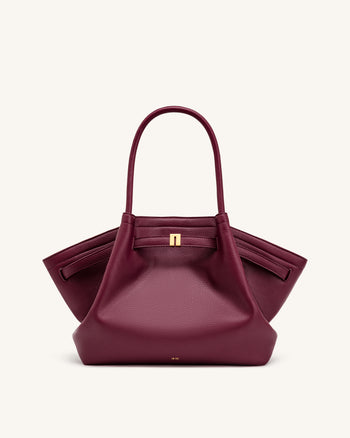 Hana Borsa tote media - Bordeaux