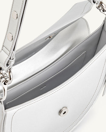 Borsa a tracolla Ashlie - Argento