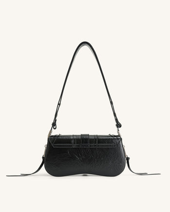 Joy Borsa a Spalla Schiacciata - Nero